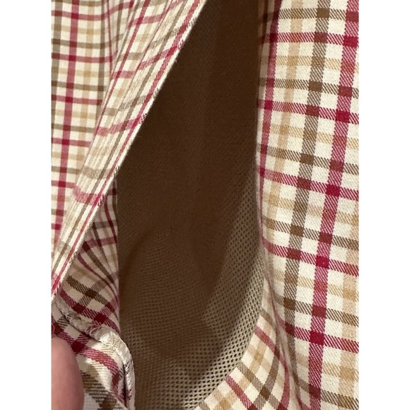 Braeval Men Shirt TIERA Check Wool Blend Flannel Paddock Ascot Shepherd Vent XL - Picture 11 of 14